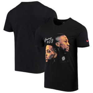 Damian Lillard & C.J. McCollum Portland Trail Blazers Nike Dynamic Duo Performance T-Shirt
