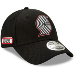 Portland Trail Blazers New Era Official Back Half 9FORTY Adjustable Hat