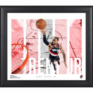 Gary Trent Jr. Portland Trail Blazers Framed Player Panel Collage