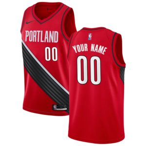 Nike Portland Trail Blazers Red 2019/20 Custom Swingman Jersey